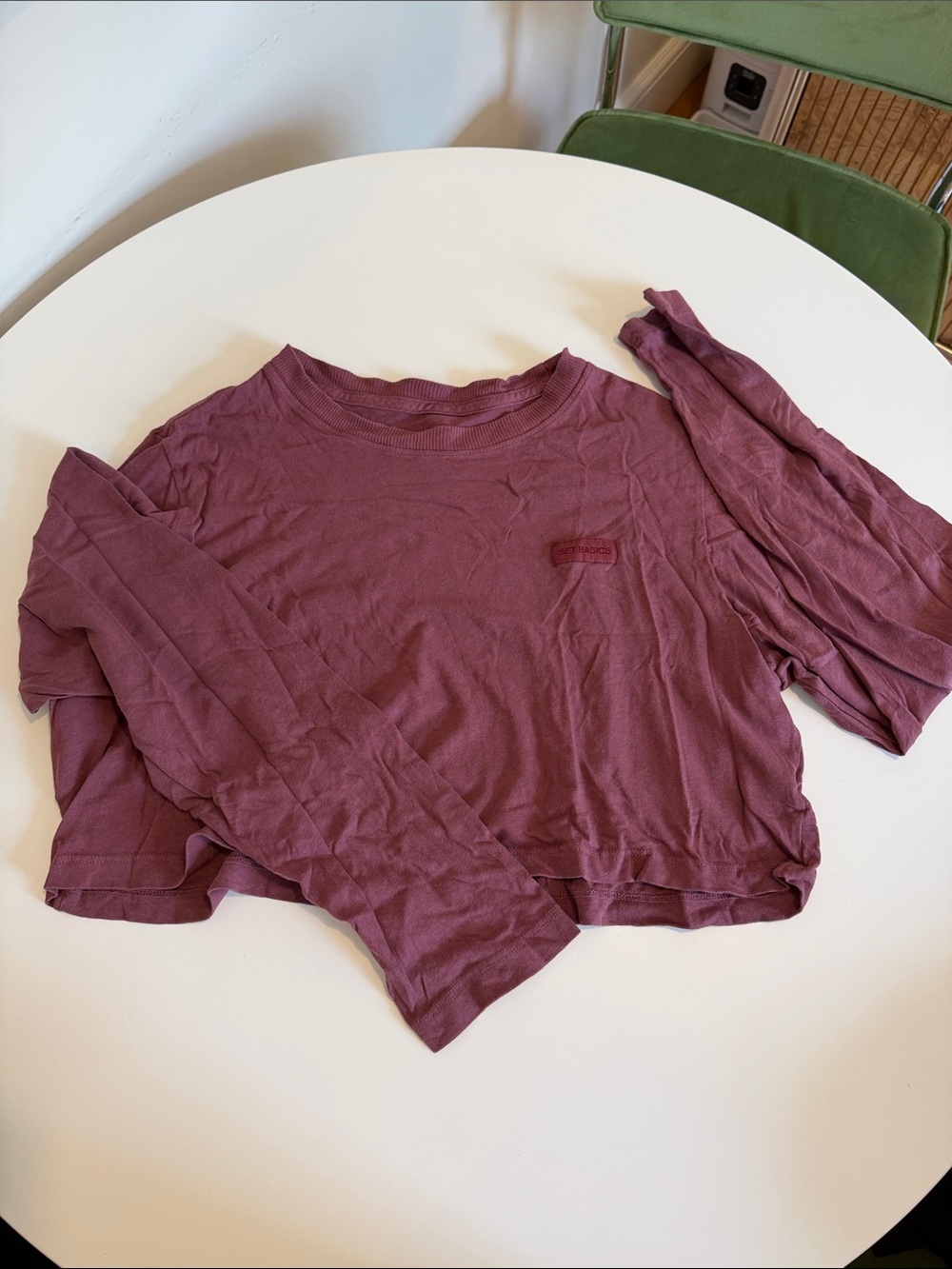 Set Active long sleeve tee